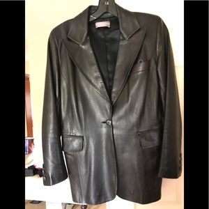 Maud Frizon Paris leather jacket.